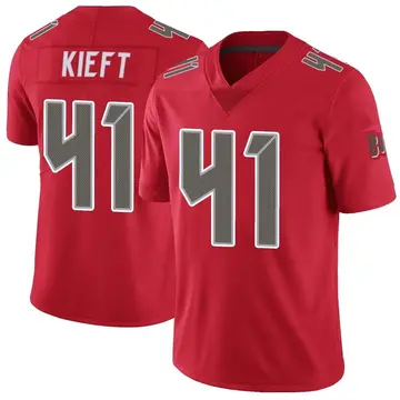Youth Ko Kieft Tampa Bay Buccaneers Limited Red Color Rush Jersey