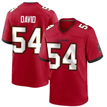 Youth Lavonte David Tampa Bay Buccaneers Game Red Team Color Jersey