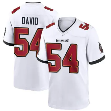 Youth Lavonte David Tampa Bay Buccaneers Game White Jersey
