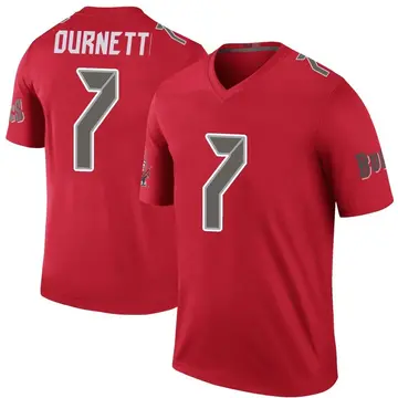 Youth Leonard Fournette Tampa Bay Buccaneers Legend Red Color Rush Jersey