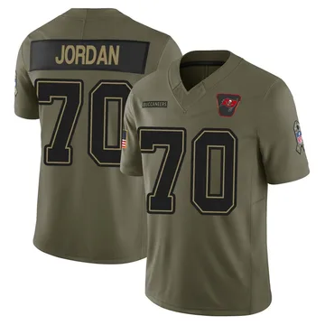 Youth Michael Jordan Tampa Bay Buccaneers Limited Olive 2025 Salute to Service Jersey