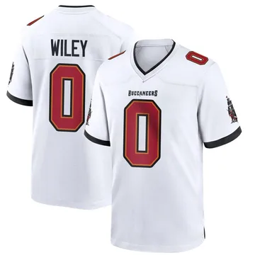 Youth Michael Wiley Tampa Bay Buccaneers Game White Jersey