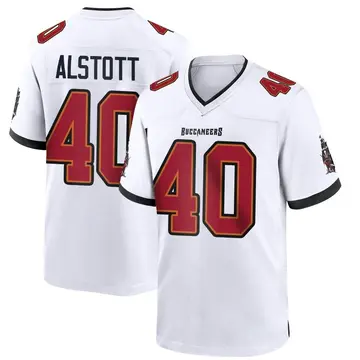 Youth Mike Alstott Tampa Bay Buccaneers Game White Jersey