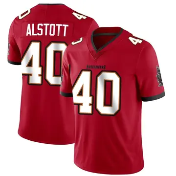 Youth Mike Alstott Tampa Bay Buccaneers Limited Red Team Color Vapor Untouchable Jersey