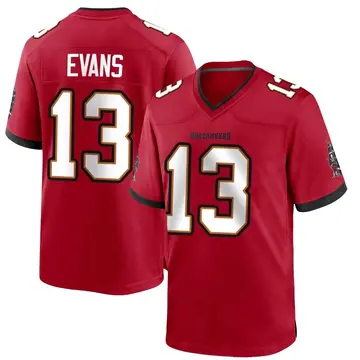 Youth Mike Evans Tampa Bay Buccaneers Game Red Team Color Jersey