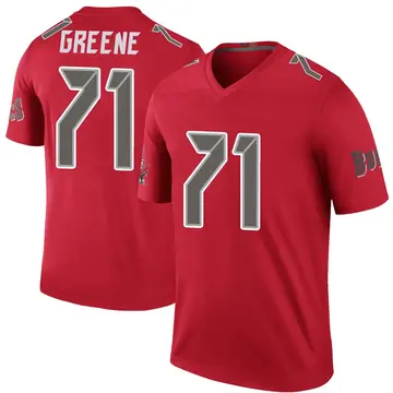 Youth Mike Greene Tampa Bay Buccaneers Legend Red Color Rush Jersey