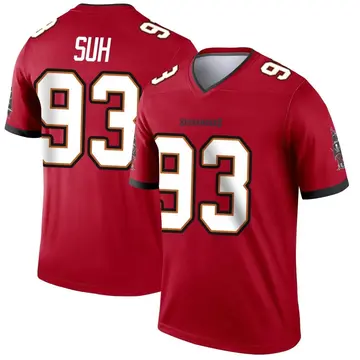 Youth Ndamukong Suh Tampa Bay Buccaneers Legend Red Jersey