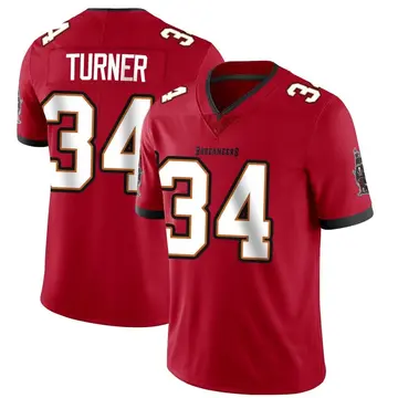 Youth Nolan Turner Tampa Bay Buccaneers Limited Red Team Color Vapor Untouchable Jersey
