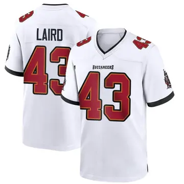 Youth Patrick Laird Tampa Bay Buccaneers Game White Jersey