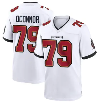 Youth Patrick O'Connor Tampa Bay Buccaneers Game White Jersey