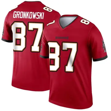 Youth Rob Gronkowski Tampa Bay Buccaneers Legend Red Jersey