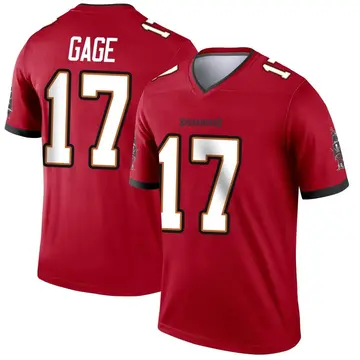 Youth Russell Gage Tampa Bay Buccaneers Legend Red Jersey