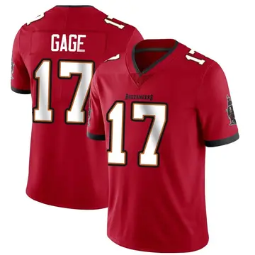 Youth Russell Gage Tampa Bay Buccaneers Limited Red Team Color Vapor Untouchable Jersey