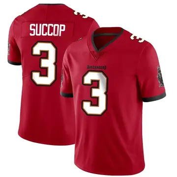 Youth Ryan Succop Tampa Bay Buccaneers Limited Red Team Color Vapor Untouchable Jersey