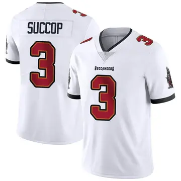 Youth Ryan Succop Tampa Bay Buccaneers Limited White Vapor Untouchable Jersey