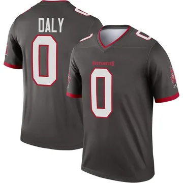 Youth Scott Daly Tampa Bay Buccaneers Legend Pewter Alternate Jersey