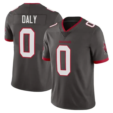 Youth Scott Daly Tampa Bay Buccaneers Limited Pewter Alternate Vapor Jersey