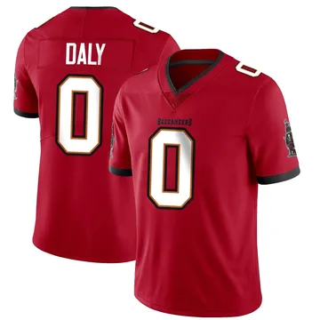 Youth Scott Daly Tampa Bay Buccaneers Limited Red Team Color Vapor Untouchable Jersey
