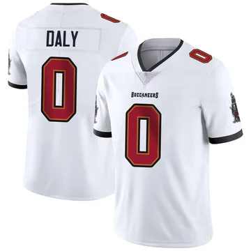 Youth Scott Daly Tampa Bay Buccaneers Limited White Vapor Untouchable Jersey