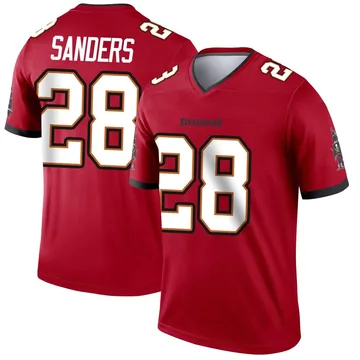 Youth Shilo Sanders Tampa Bay Buccaneers Legend Red Jersey