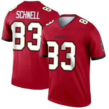 Youth Spencer Schnell Tampa Bay Buccaneers Legend Red Jersey