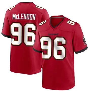 Youth Steve McLendon Tampa Bay Buccaneers Game Red Team Color Jersey