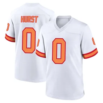 Youth Ted Hurst Tampa Bay Buccaneers Game White '76 Jersey