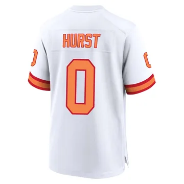 Youth Ted Hurst Tampa Bay Buccaneers Game White '76 Jersey
