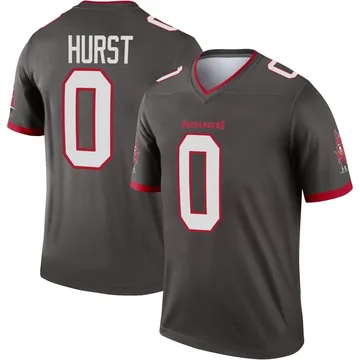 Youth Ted Hurst Tampa Bay Buccaneers Legend Pewter Alternate Jersey