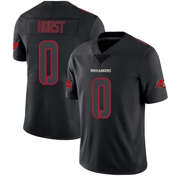 Youth Ted Hurst Tampa Bay Buccaneers Limited Black Impact Jersey