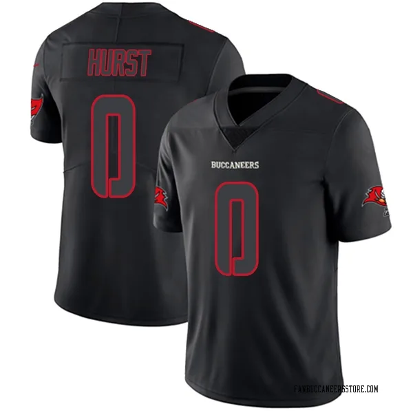 Youth Ted Hurst Tampa Bay Buccaneers Limited Black Impact Jersey