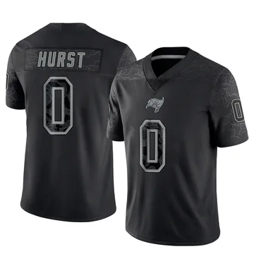 Youth Ted Hurst Tampa Bay Buccaneers Limited Black Reflective Jersey