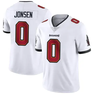 Youth Travis Jonsen Tampa Bay Buccaneers Limited White Vapor Untouchable Jersey