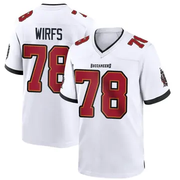 Youth Tristan Wirfs Tampa Bay Buccaneers Game White Jersey