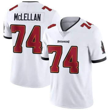 Youth Tyler McLellan Tampa Bay Buccaneers Limited White Vapor Untouchable Jersey