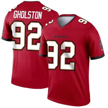 Youth William Gholston Tampa Bay Buccaneers Legend Red Jersey