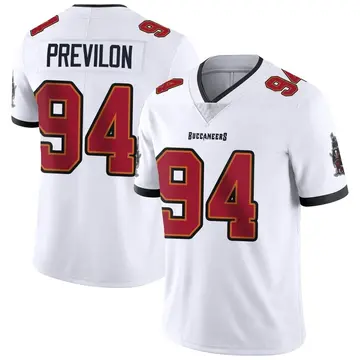 Youth Willington Previlon Tampa Bay Buccaneers Limited White Vapor Untouchable Jersey