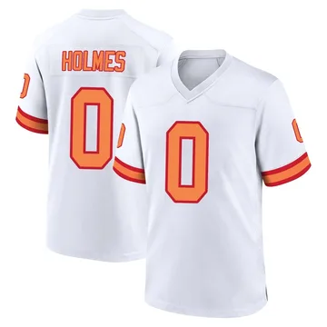 Youth Yasir Holmes Tampa Bay Buccaneers Game White '76 Jersey