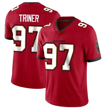 Youth Zach Triner Tampa Bay Buccaneers Limited Red Team Color Vapor Untouchable Jersey