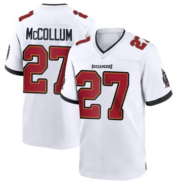 Youth Zyon McCollum Tampa Bay Buccaneers Game White Jersey