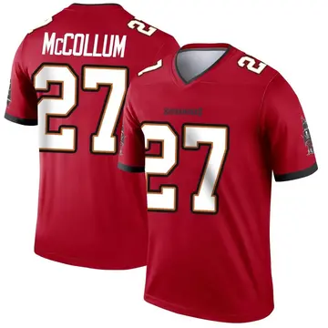 Youth Zyon McCollum Tampa Bay Buccaneers Legend Red Jersey
