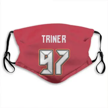 Zach Triner Tampa Bay Buccaneers Red Washable & Reusable Face Mask
